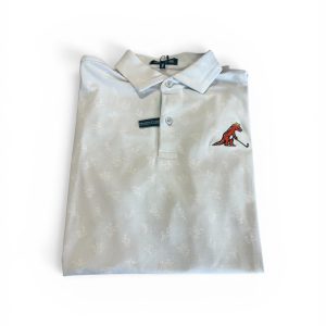 Live Forever Golf Flower Polo