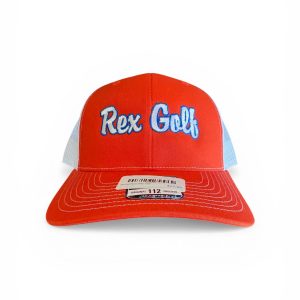 Rex Golf Florida Orange Richardson Trucker