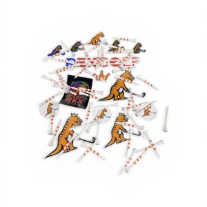 Rex Golf Tee & Sticker Pack