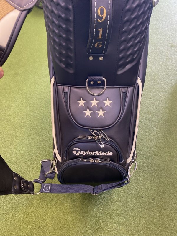 2022 TaylorMade Pro Championship Leather Staff Bag 6-Way