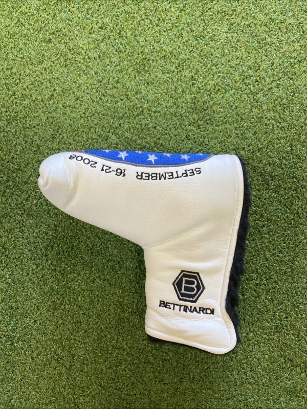 Bettinardi Ryder Cup 2008 Blade Putter Headcover White Leather