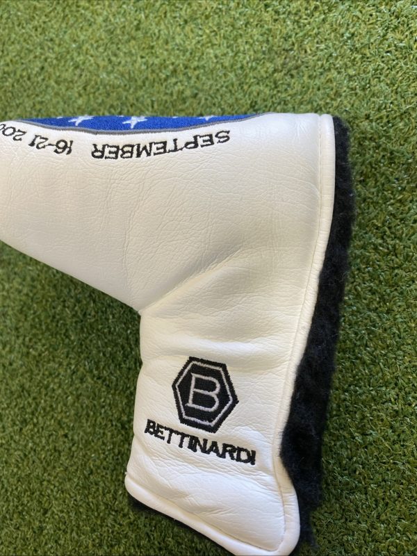 Bettinardi Ryder Cup 2008 Blade Putter Headcover White Leather