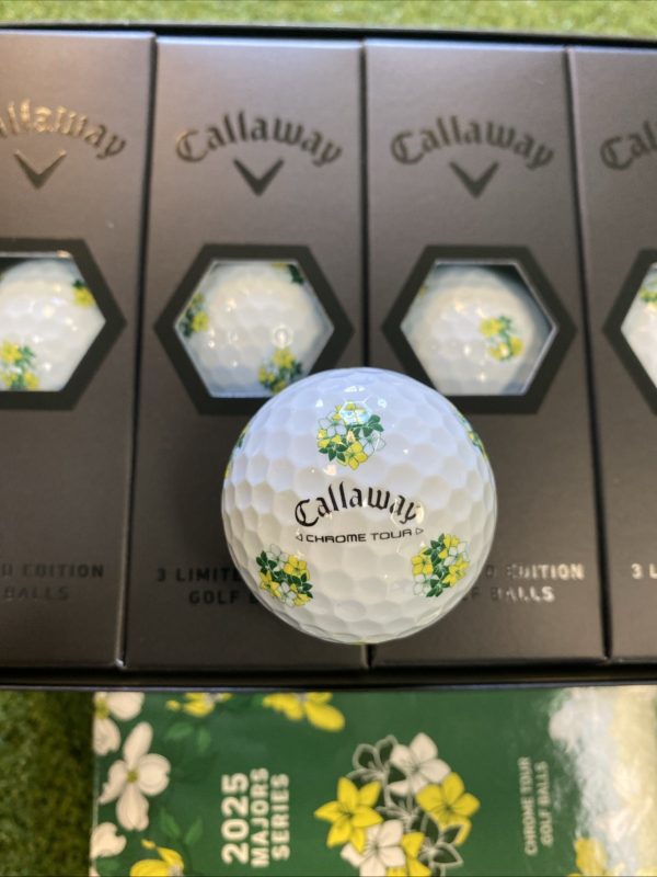 Callaway Chrome Tour Limited Edition 1 Dz Golf Balls Masters