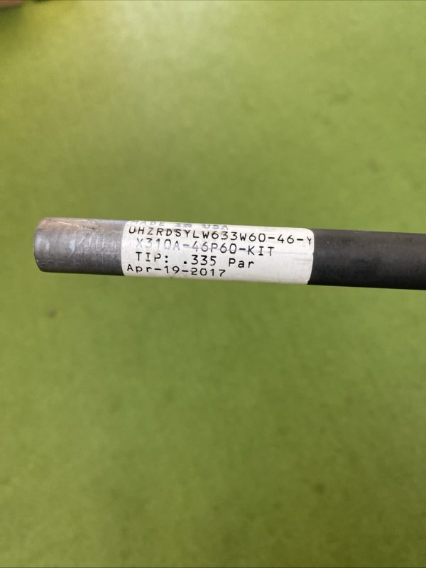 HZRDUS Hand Crafted Proto Yellow Driver Shaft 63g Graphite Stiff Flex New Uncut
