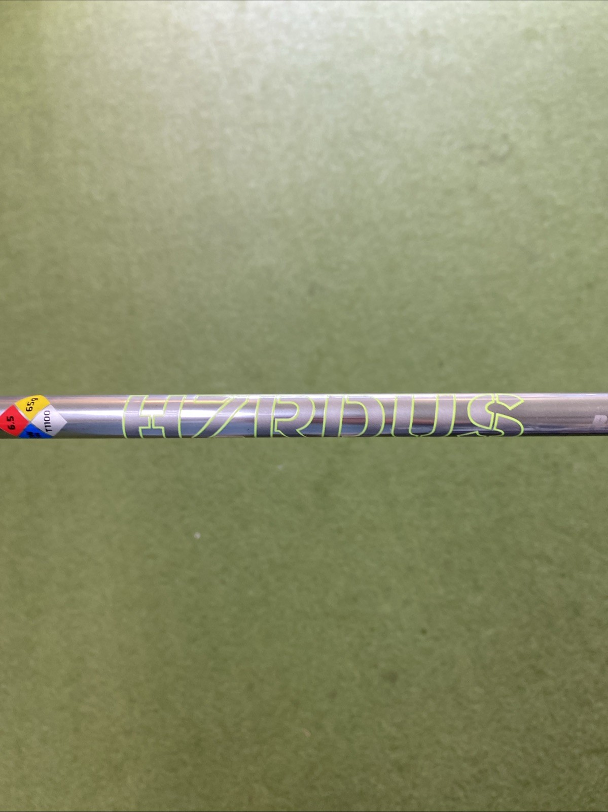 HZRDUS Hand Crafted T1100 Green Mini Driver Shaft 65g Extra Stiff Graphite - Image 3