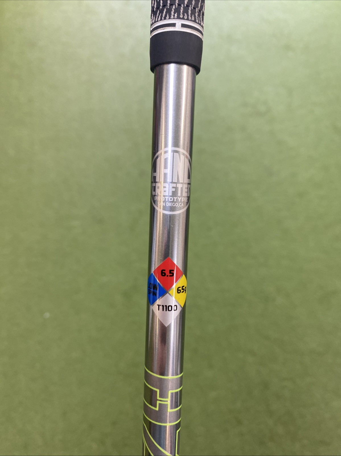 HZRDUS Hand Crafted T1100 Green Mini Driver Shaft 65g Extra Stiff Graphite - Image 4