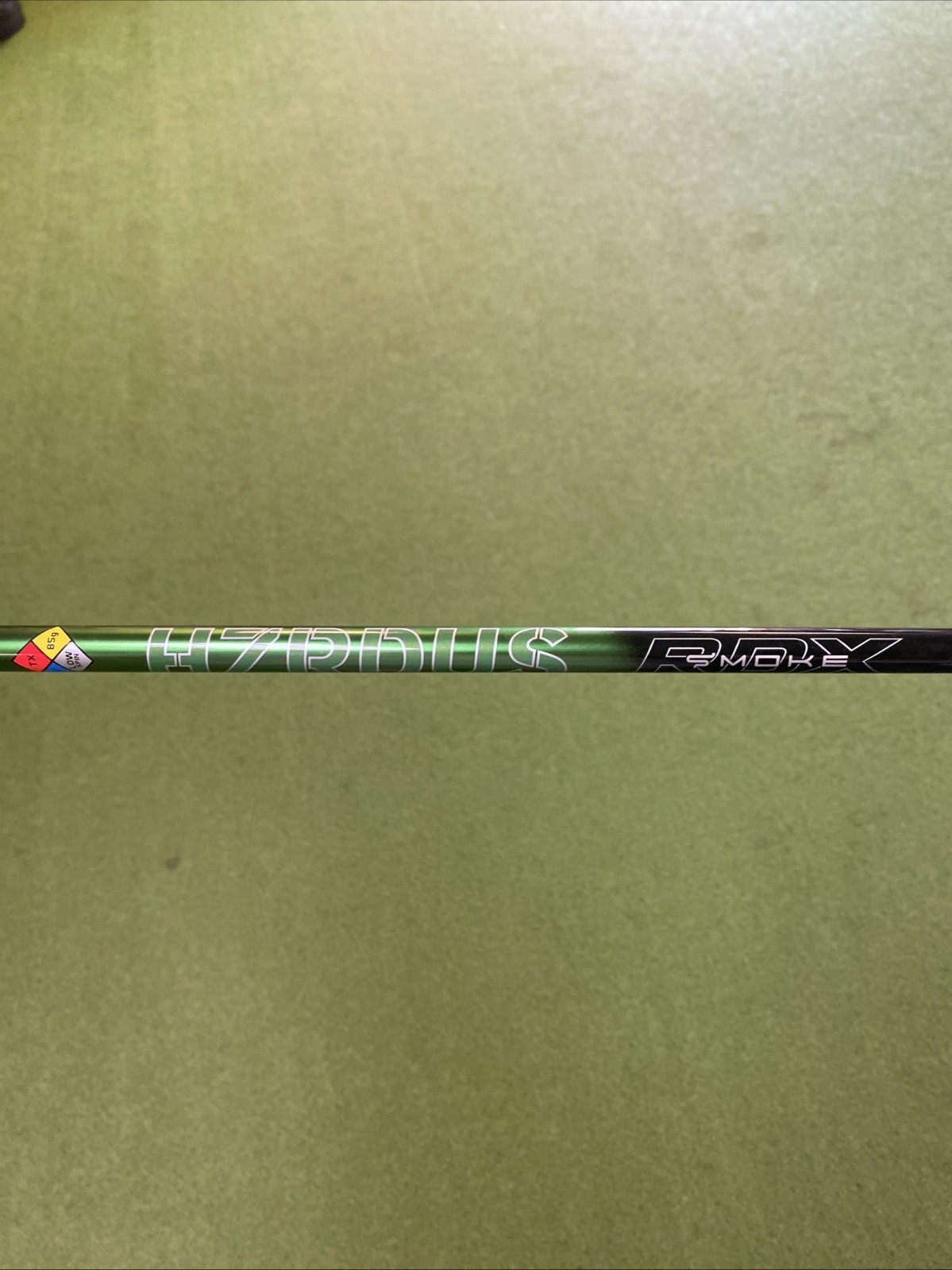 HZRDUS RDX Smoke Green Fairway Wood Shaft 85g TX Graphite TaylorMade Tip - Image 3