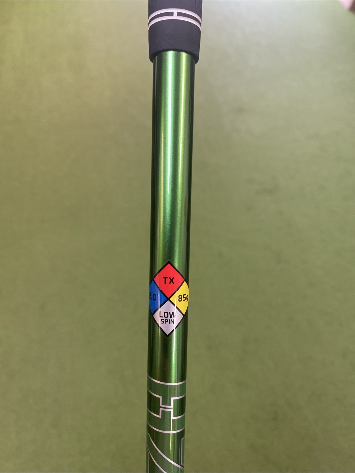 HZRDUS RDX Smoke Green Fairway Wood Shaft 85g TX Graphite TaylorMade Tip - Image 4