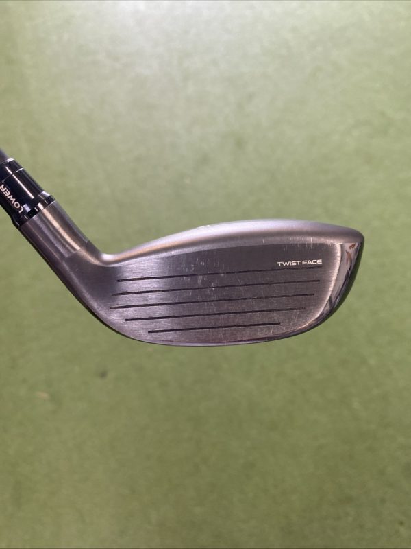 LH TaylorMade Qi35 Rescue 22* 4 Hybrid Kai’li 85g Graphite Stiff Flex