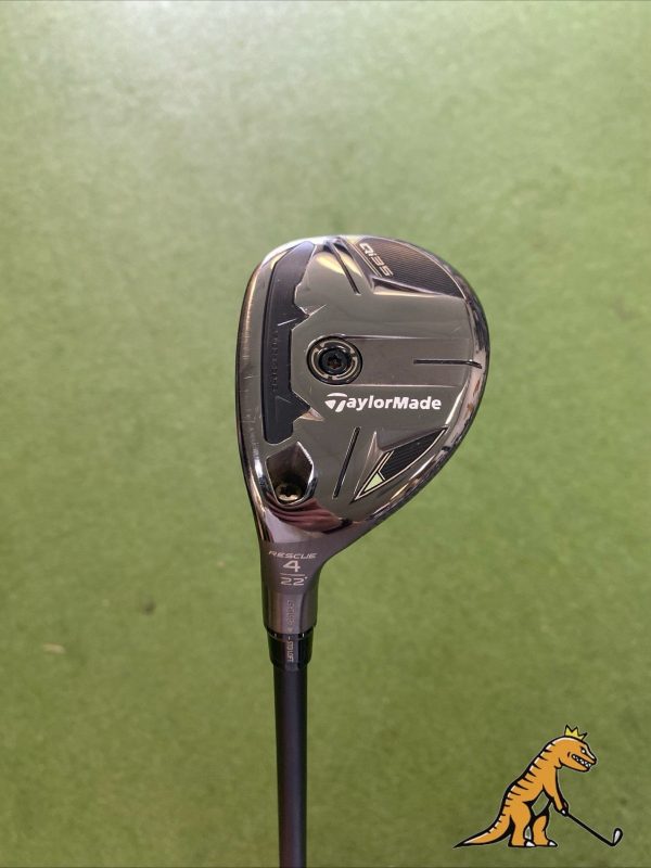 LH TaylorMade Qi35 Rescue 22* 4 Hybrid Kai’li 85g Graphite Stiff Flex