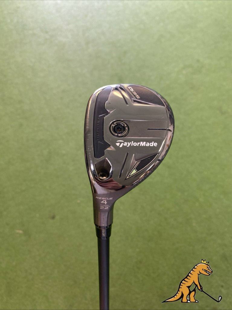 LH TaylorMade Qi35 Rescue 22* 4 Hybrid Kai’li 85g Graphite Stiff Flex