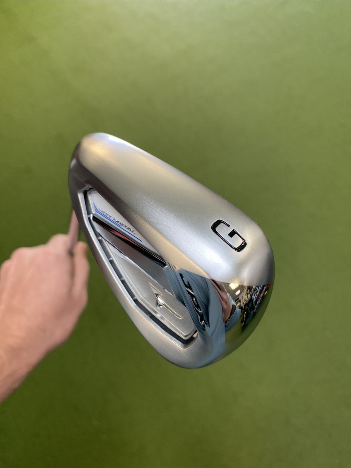 Mint LH Mizuno JPX 925 Hot Metal Gap Wedge NS Pro 950GH Steel Regular Flex - Image 3