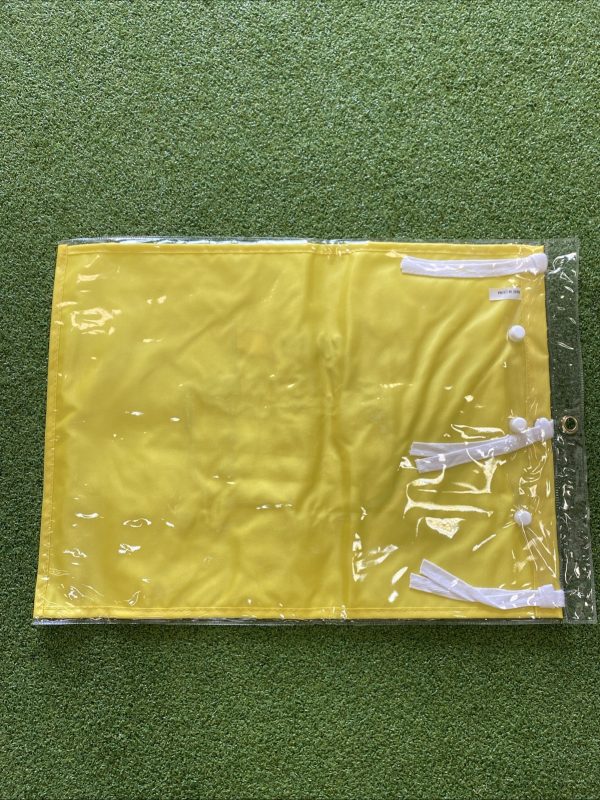 New 2003 Masters Augusta National Golf Flag Yellow