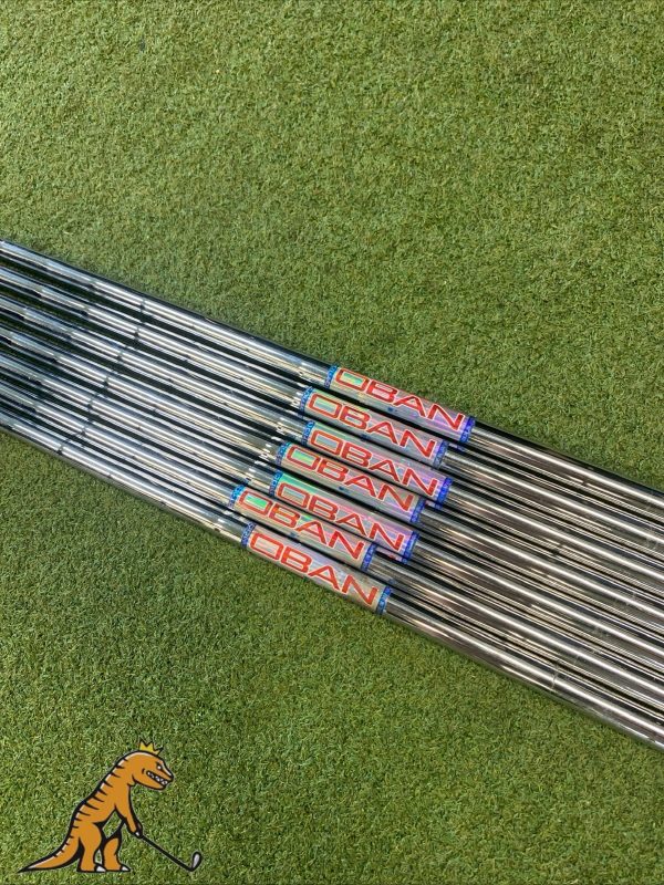 OBAN CT-100 Iron Set Shafts 4-PW 100g Stiff Flex Steel .350
