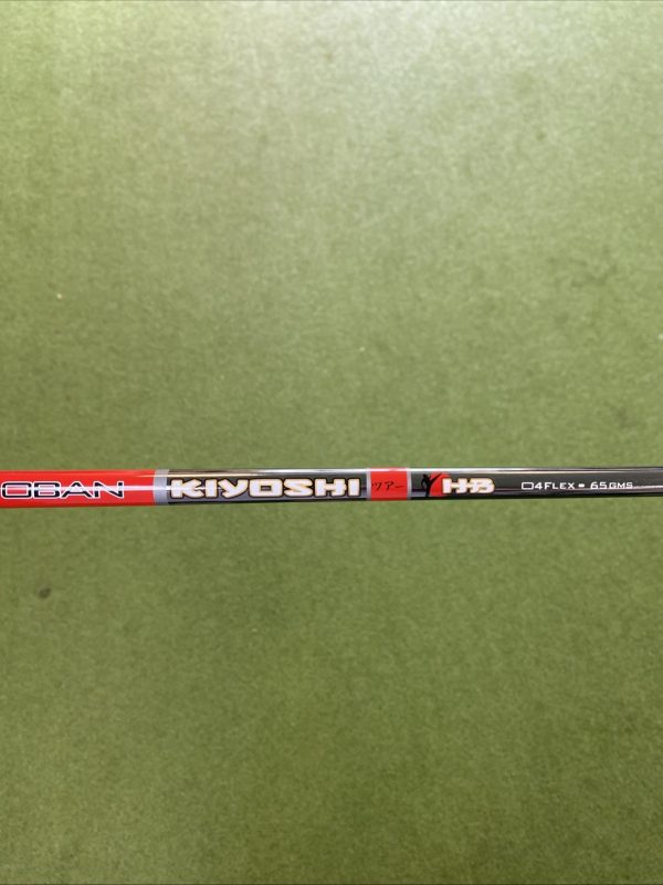 OBAN Kiyoshi HB Silver Driver Shaft 65g Graphite Stiff Flex TaylorMade Tip