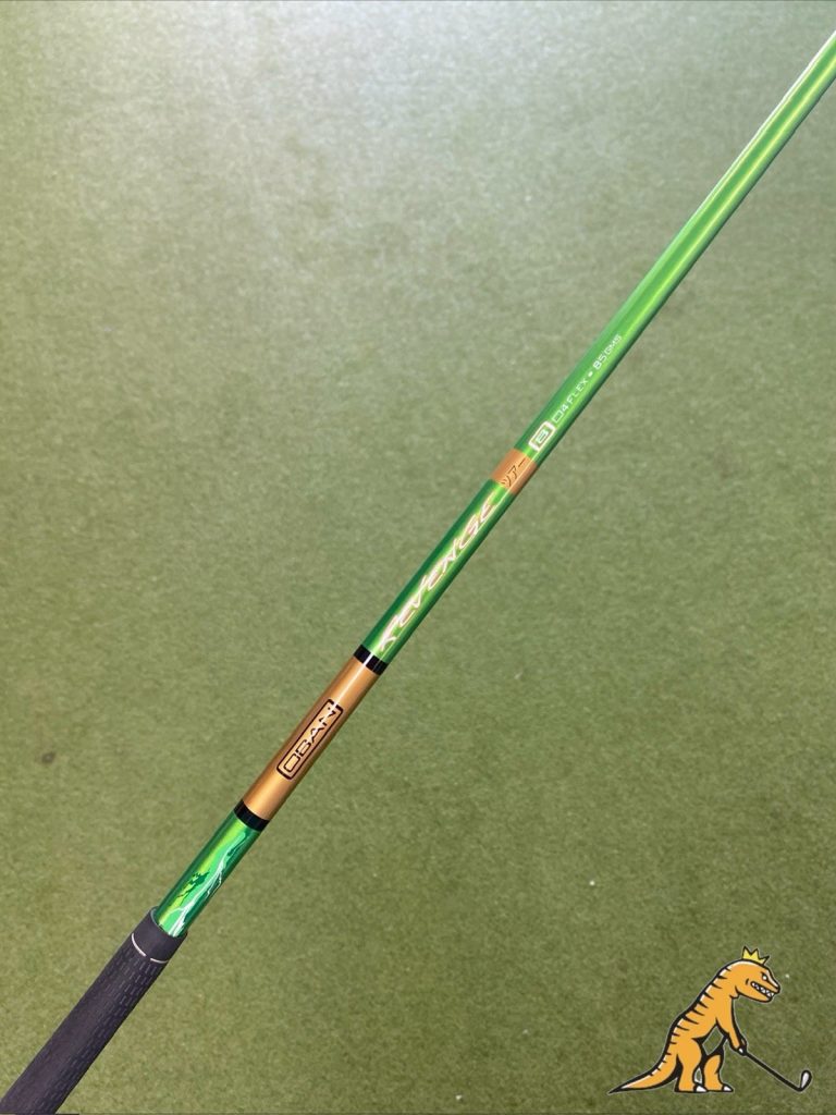 OBAN Revenge Green Fairway Wood Shaft 85g Graphite Extra Stiff Flex