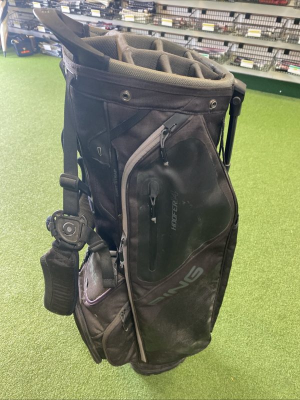 Ping Hoofer 14 Cart Golf Bag Black 14-Way