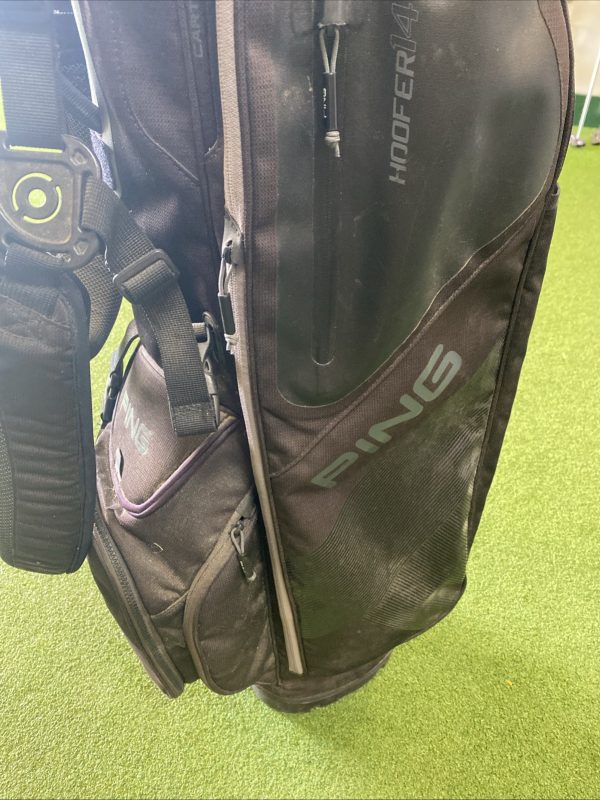 Ping Hoofer 14 Cart Golf Bag Black 14-Way