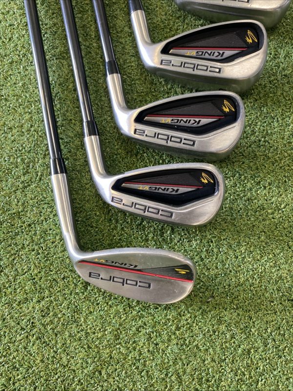 RH Cobra King VT Golf Junior Set 3-Wood, 6-PW-SW, Putter, Bag - Image 16
