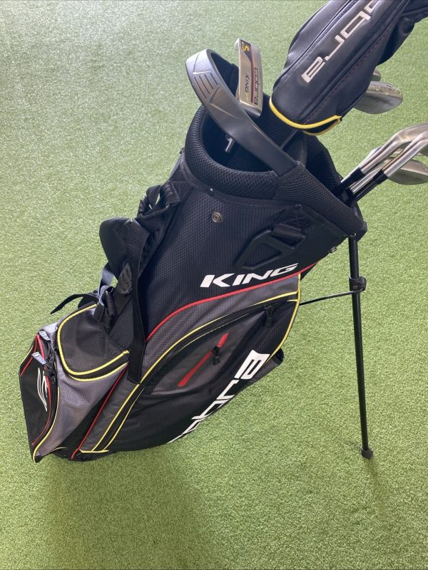 RH Cobra King VT Golf Junior Set 3-Wood, 6-PW-SW, Putter, Bag - Image 23