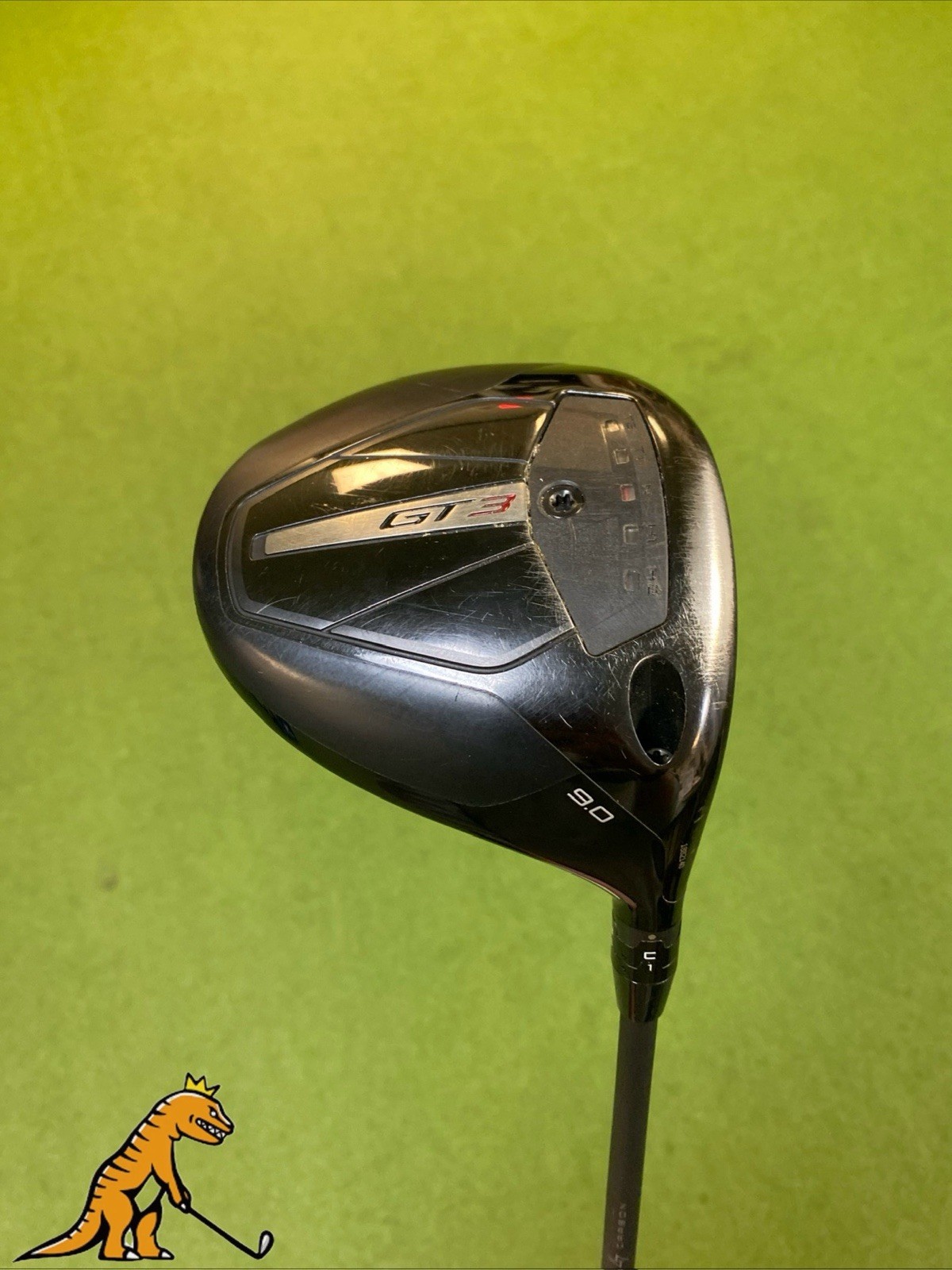 RH Titleist GT3 9* Driver HZRDUS 60g Graphite Stiff Flex
