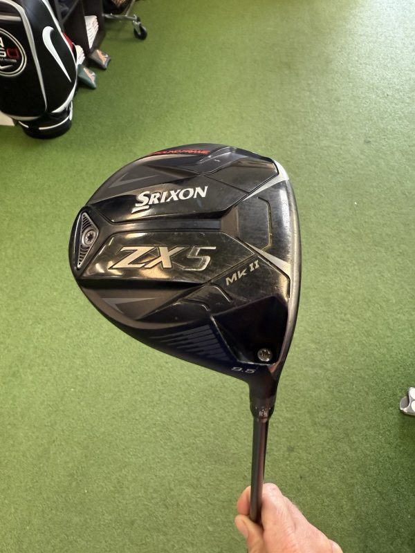 Srixon ZX5 MKII 9.5° Driver Helium 5F3 Regular Flex 50g Right Handed *top Dent* - Image 3