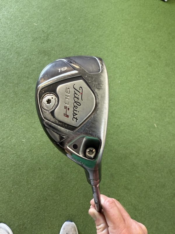 Titleist 910 H 19° Hybrid Diamana Blue 80g Stiff Flex Shaft Right Handed