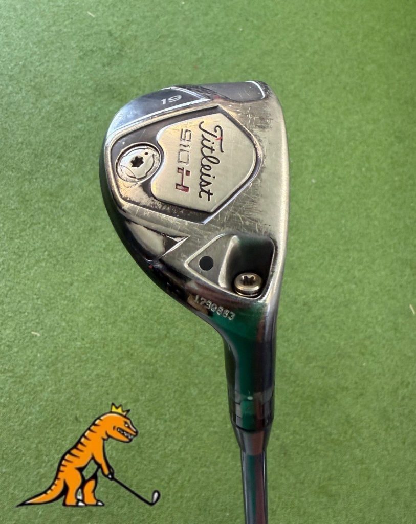 Titleist 910 H 19° Hybrid Diamana Blue 80g Stiff Flex Shaft Right Handed