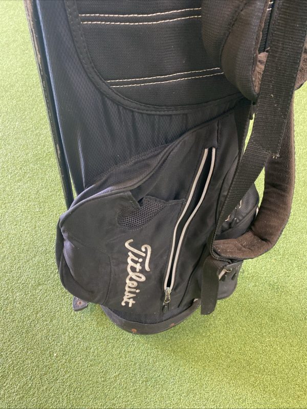 Titleist Golf Stand Bag Black 6-Way