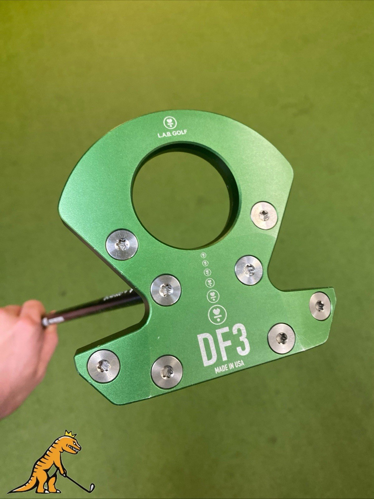 Tour Issue LAB Golf DF3 35” Mallet Putter TPT Graphite Shaft + HC