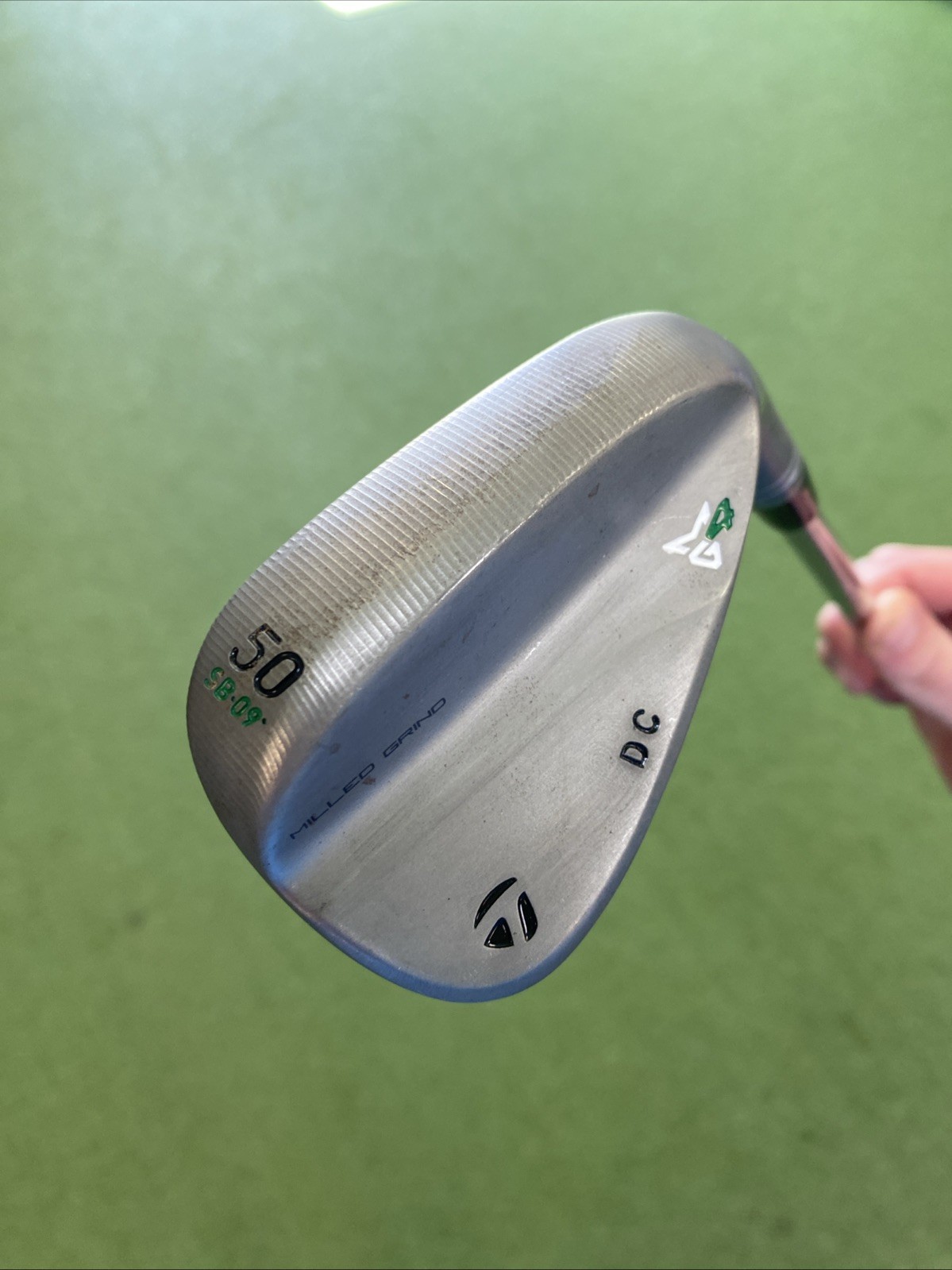 Tour Issue TaylorMade Milled Grind 4 Raw 50.09* Gap Wedge Project X 6.0 Stiff - Image 3