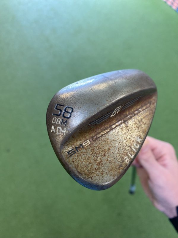 Tour Issue Titleist Vokey SM9 “AD+” 58.08* Lob Wedge Dynamic Gold S400 - Image 4