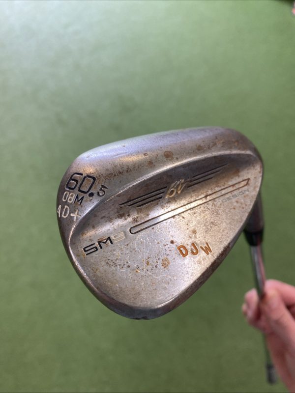 Tour Issue Titleist Vokey SM9 “AD+” 60.08* Lob Wedge Project X Steel
