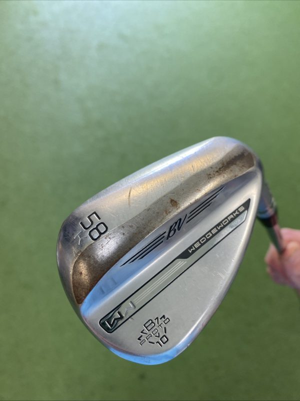 Tour Issue Titleist Vokey Wedgeworks SM10 Prototype 58* Lob Wedge Project X LZ