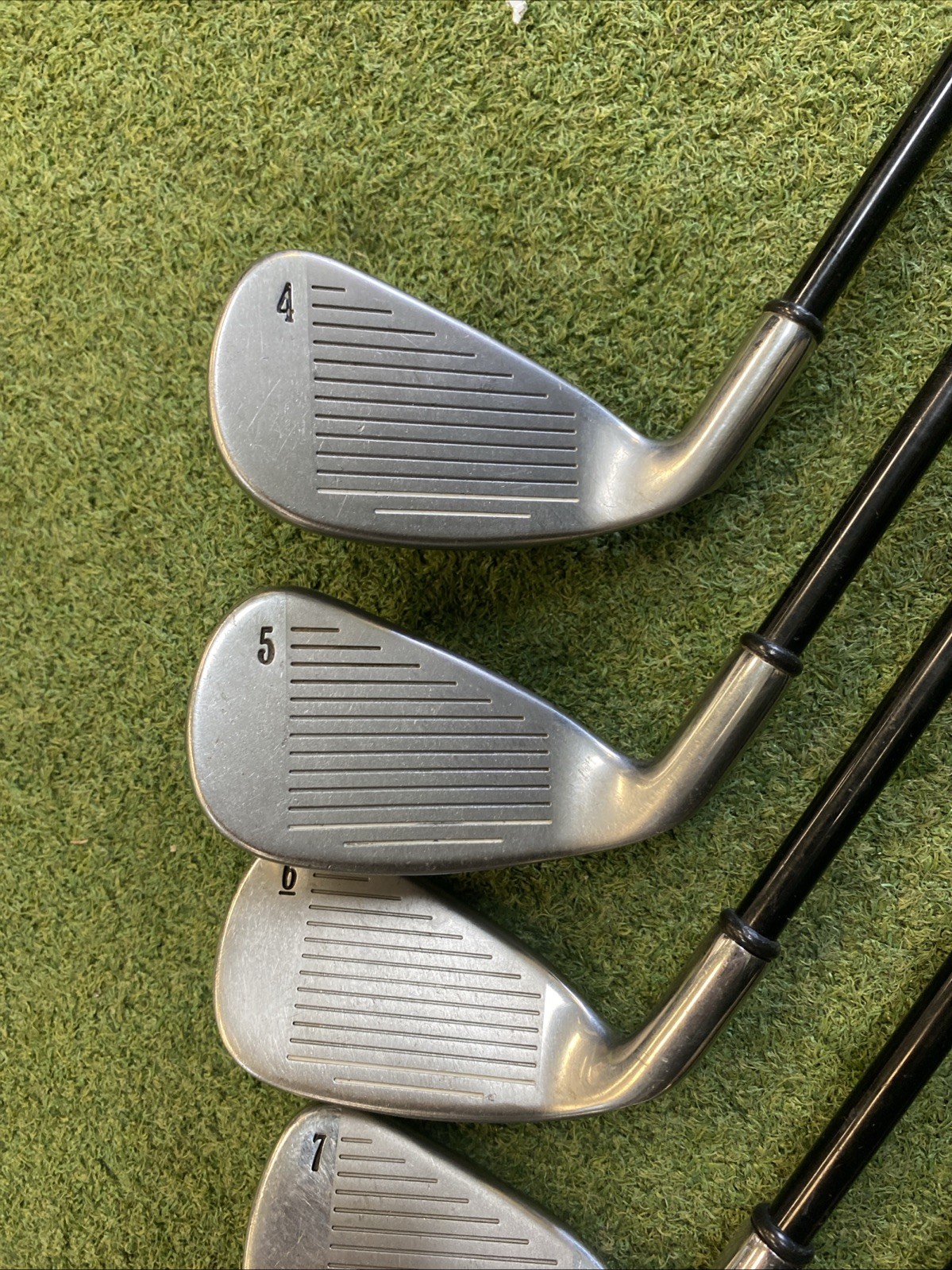 Used Callaway Big Bertha Iron Set 4-PW-SW-LW 75g Graphite Regular Flex - Image 8