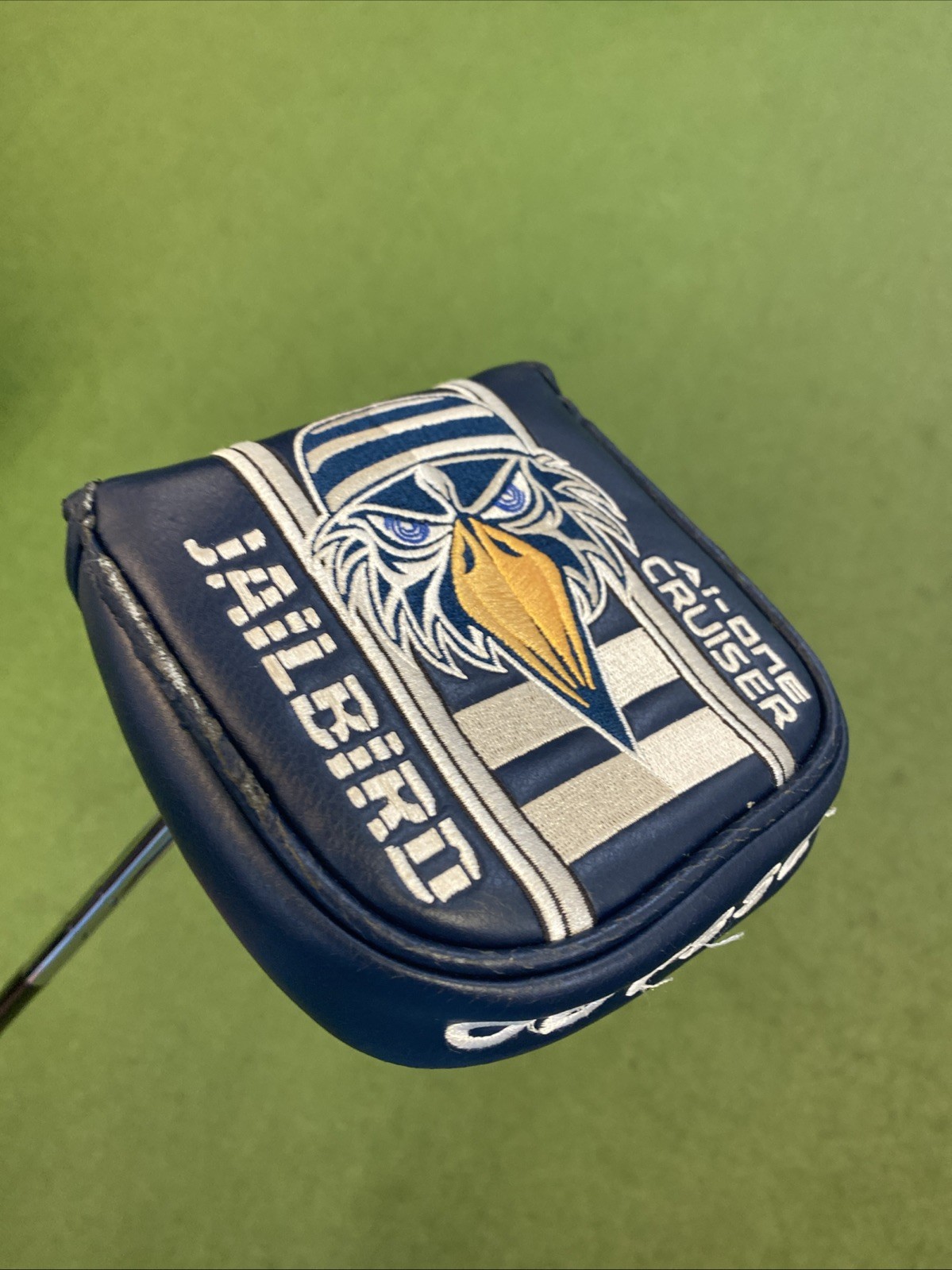 Used LH Odyssey Ai-One Square 2 Square Jailbird 34” Mallet Putter + HC - Image 10