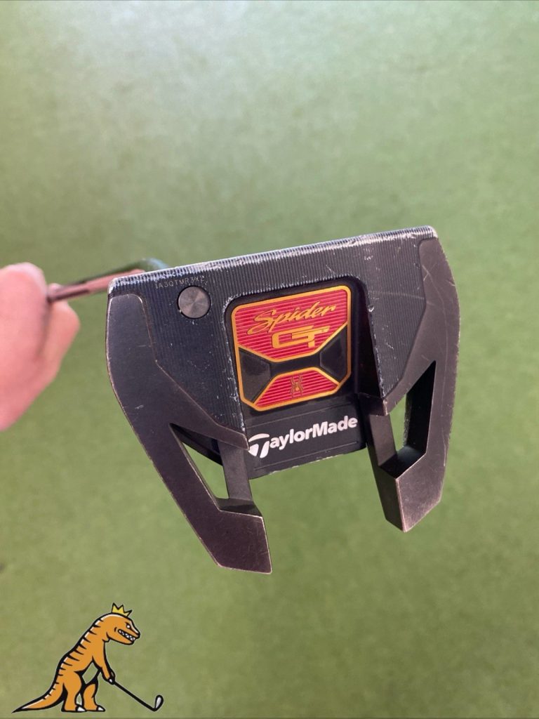 Used LH TaylorMade Spider GT 35” Mallet Putter Black