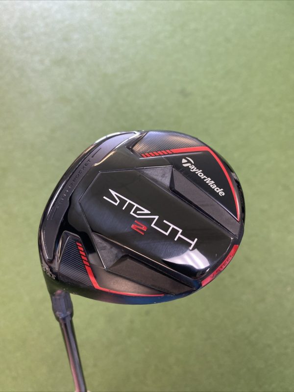 Used LH TaylorMade Stealth 2 16.5* 3-Wood HL Fujikura Ventus TR Graphite Senior