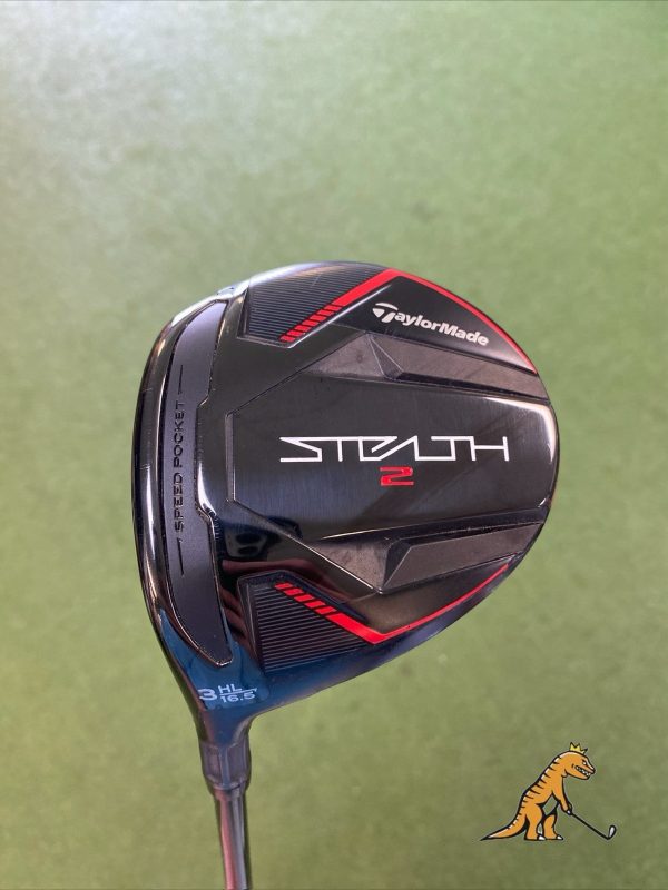 Used LH TaylorMade Stealth 2 16.5* 3-Wood HL Fujikura Ventus TR Graphite Senior