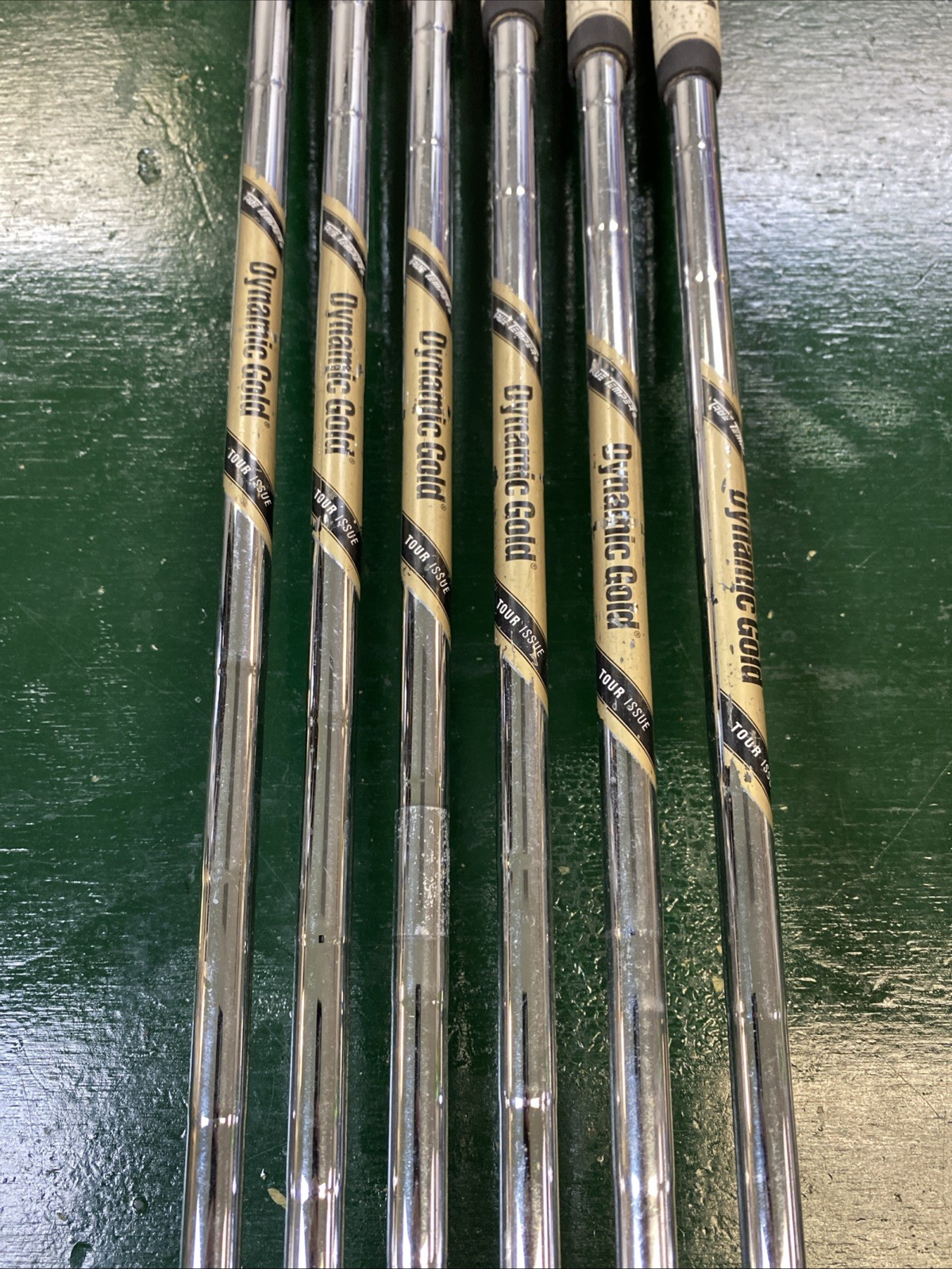 Used Nike Vapor Pro Iron Set 4-9 Iron Dynamic Gold Tour Issue S400 Steel - Image 16