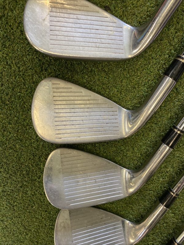 Used RH Adams Idea a4R Iron Set 5-Gap Wedge Regular Flex Steel *No P Wedge