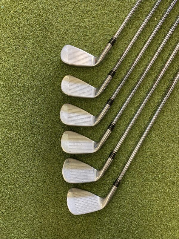 Used RH Adams Idea a4R Iron Set 5-Gap Wedge Regular Flex Steel *No P Wedge