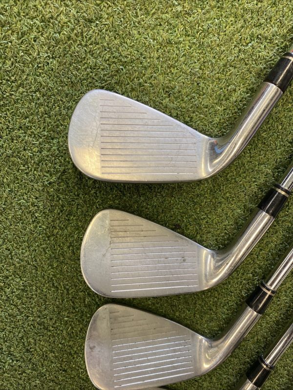 Used RH Adams Idea a4R Iron Set 5-Gap Wedge Regular Flex Steel *No P Wedge