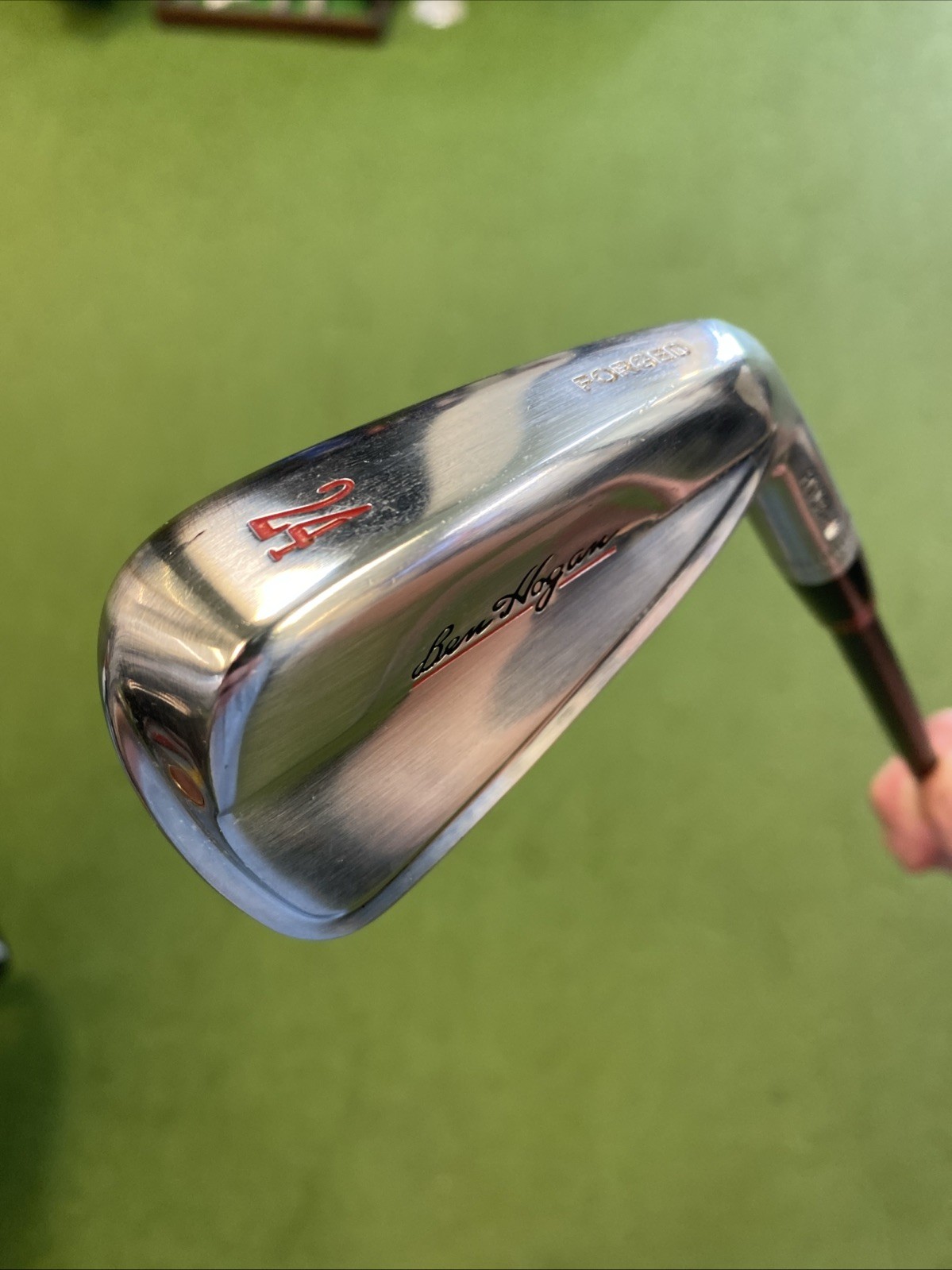 Used RH Ben Hogan Ft. Worth 24* 5 Utility Iron Recoil Black 80g Graphite Stiff - Image 3