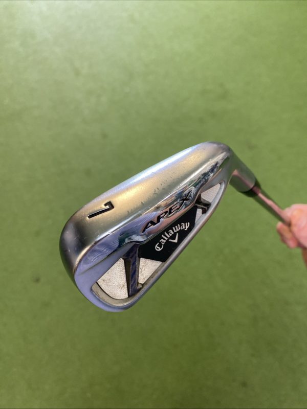 Used-RH-Callaway-Apex-Forged-7-Iron-True-Temper-Elevate-85g-Steel-Regular-Flex-357450462860-2