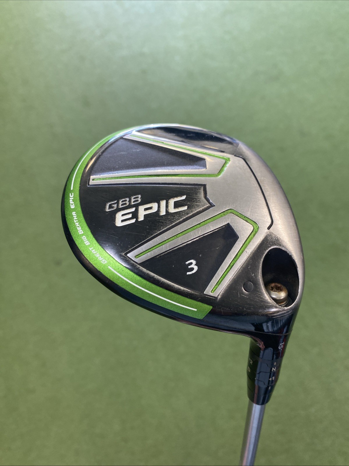 Used RH Callaway GBB Epic 15* 3-Wood Diamana M+ 50g Senior Flex - Image 3