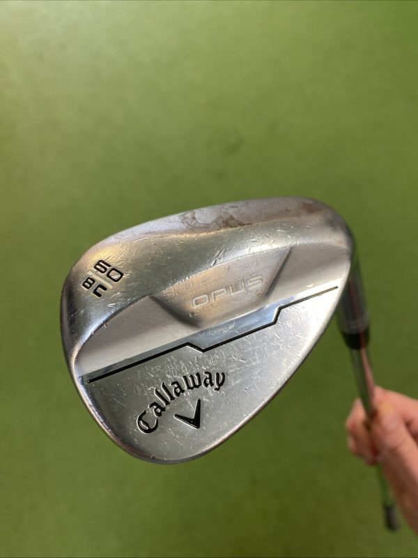 Used RH Callaway Opus 60.08* Lob Wedge Dynamic Gold Tour Issue