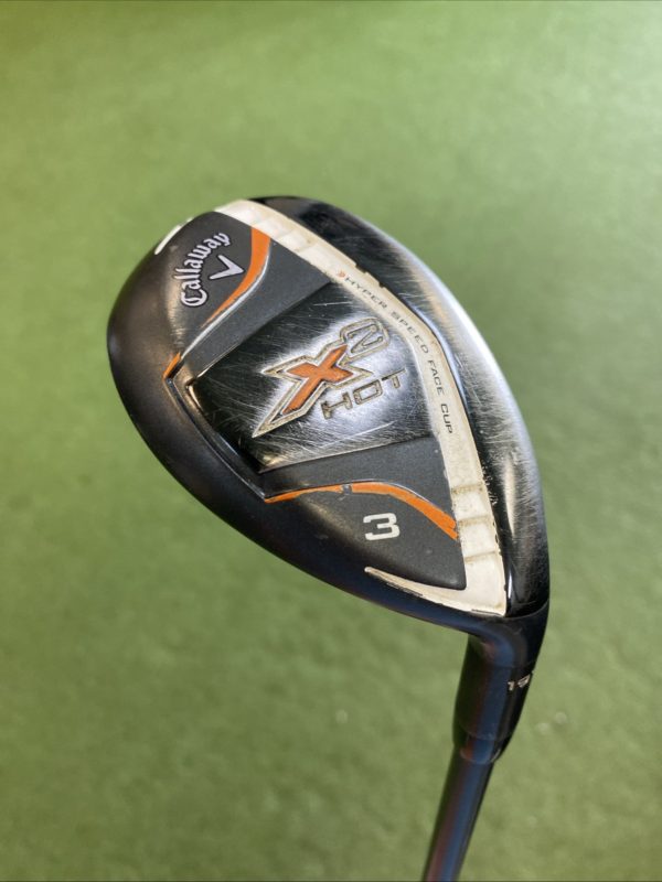 Used RH Callaway X2 Hot 19* 3 Hybrid Aldila Tour Graphite Regular Flex 3H - Image 3
