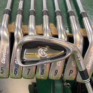 Used RH Cleveland CG Gold Iron Set 4-PW-GW True Temper Uniflex Steel