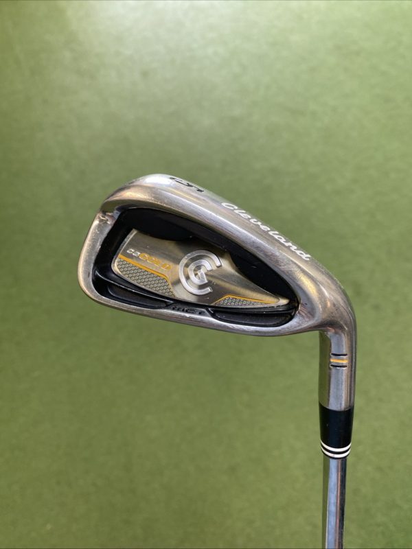 Used RH Cleveland CG Gold Iron Set 4-PW-GW True Temper Uniflex Steel